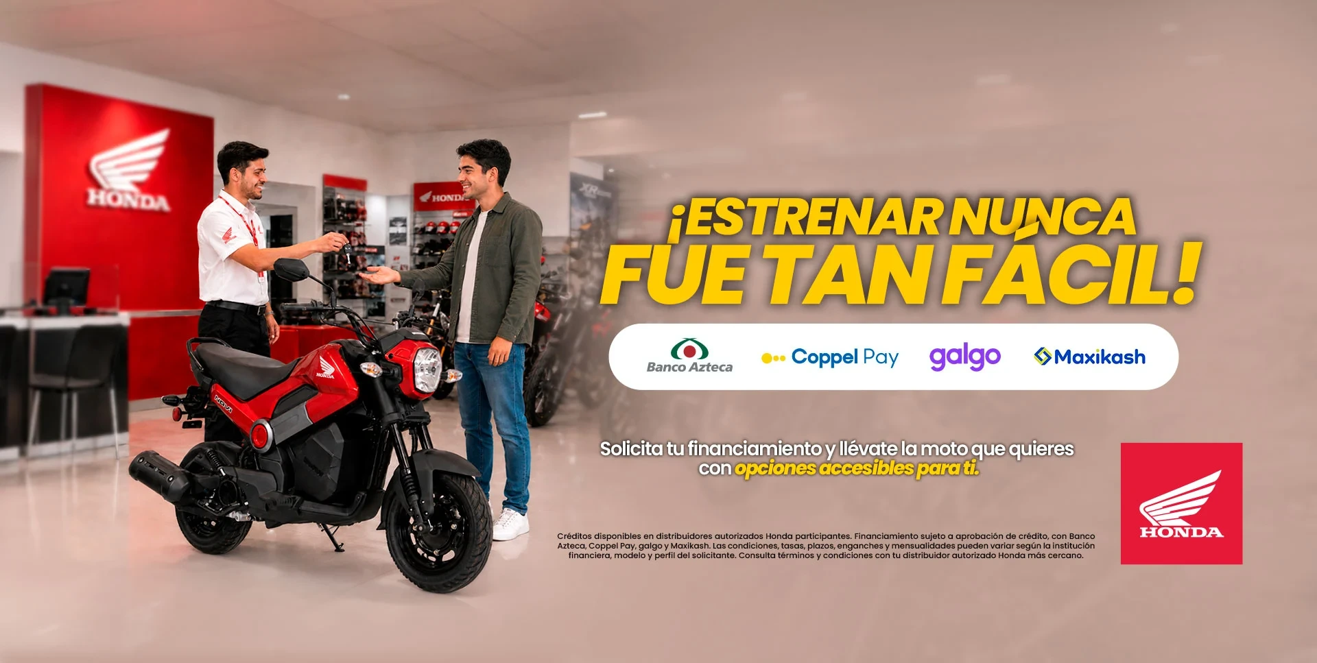 banner of CREDITO FINANCIAMIENTO