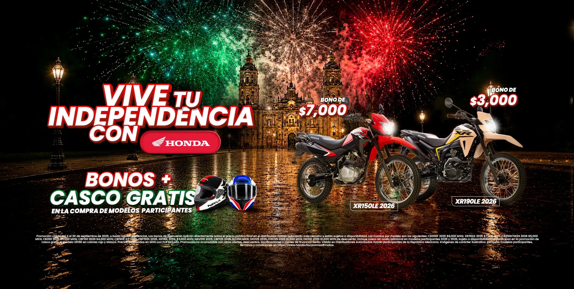 banner of Promoción motos baja 5 septiembre