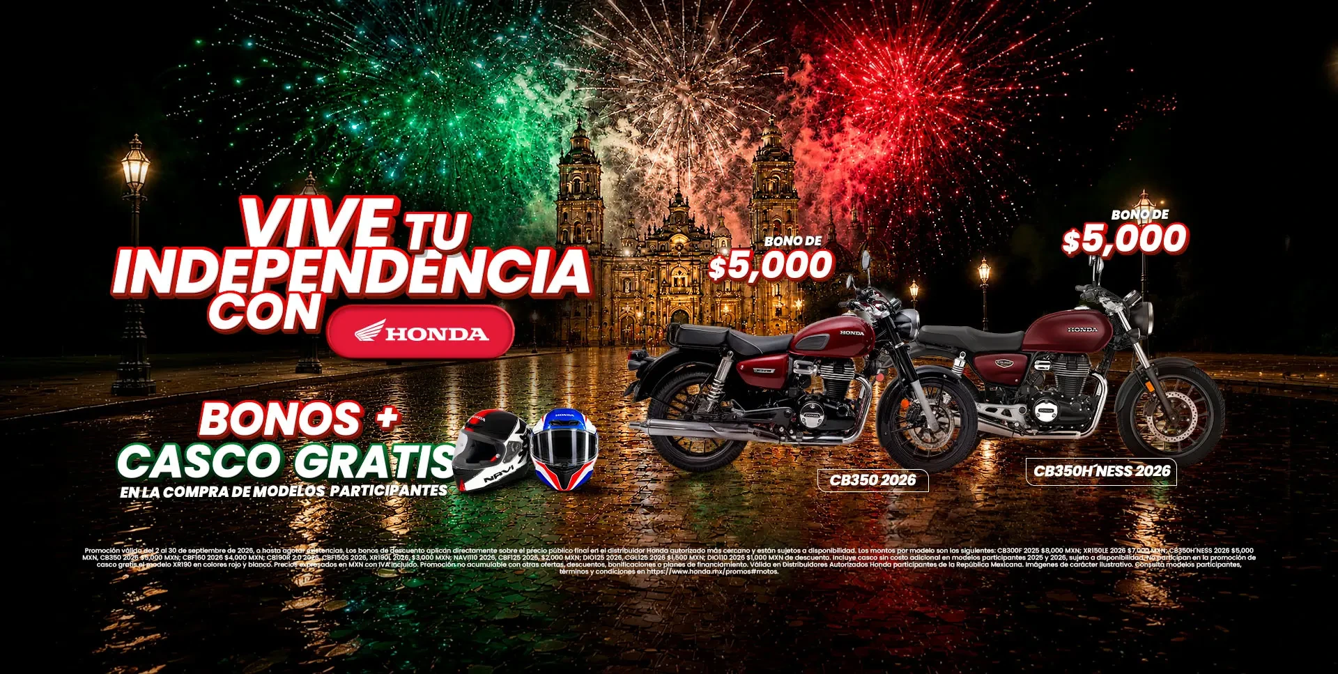 banner of Promoción motos baja 4 septiembre