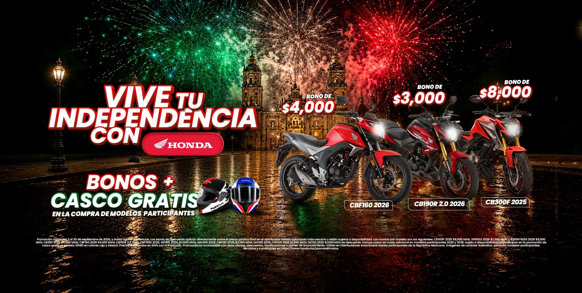 banner of Promoción motos baja 3 septiembre